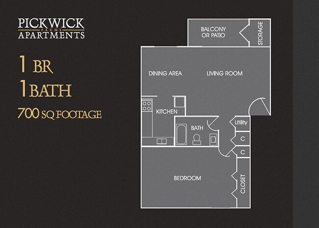 Floorplan - Pickwick Farms Apartments