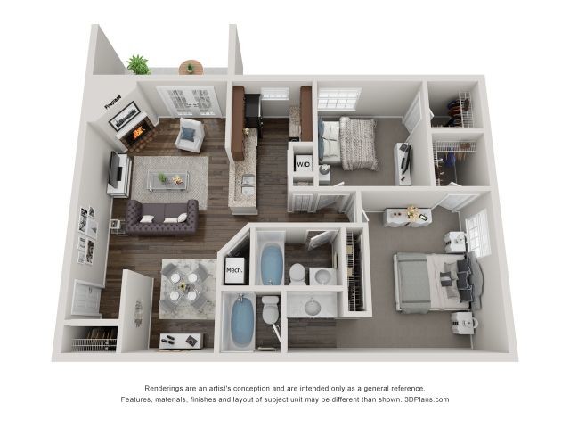 Floorplan - Brookdale on the Park