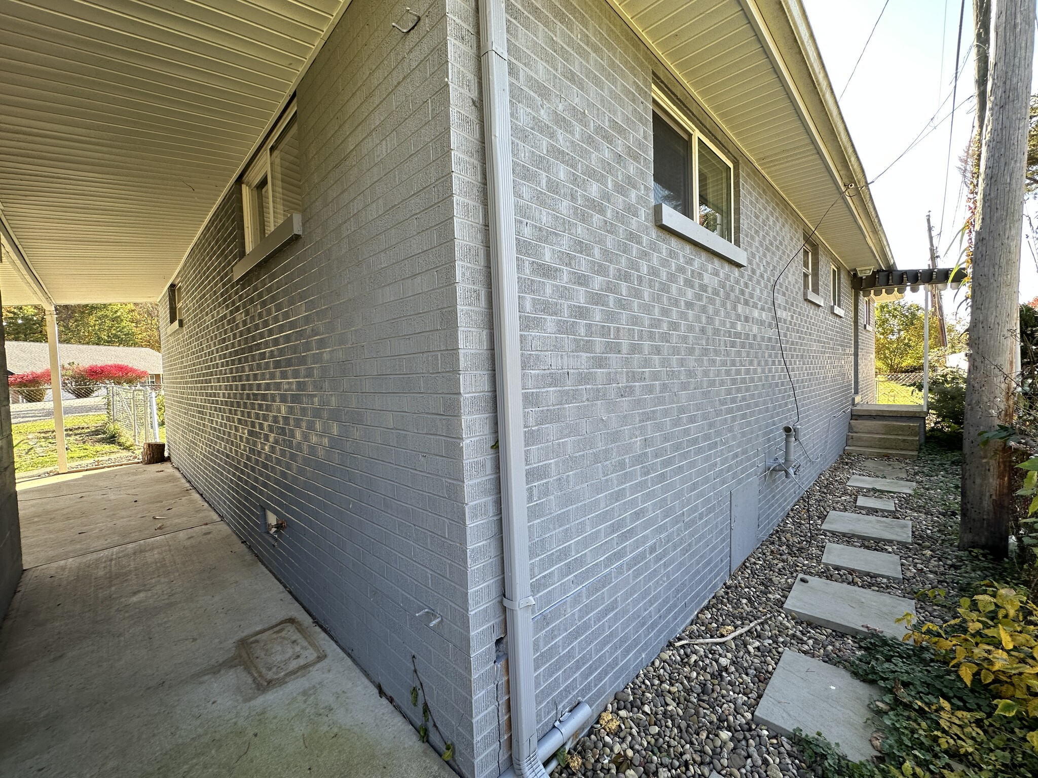 Rear of home - 6120 Pinedale Dr