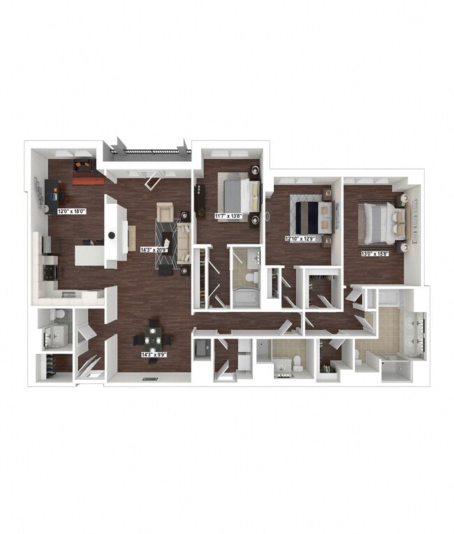 Floorplan - The Woodley