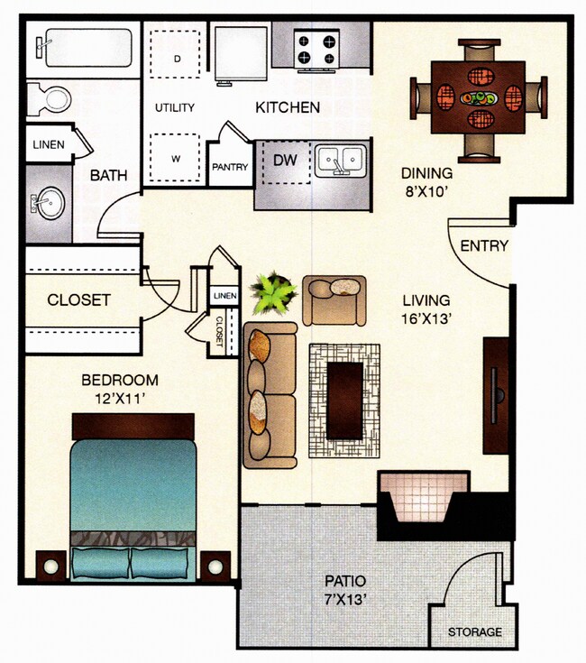 Floorplan - Trinity Mills