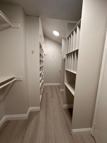 Large Walk-In Closet- Built Shelves - 4300 Via Marisol