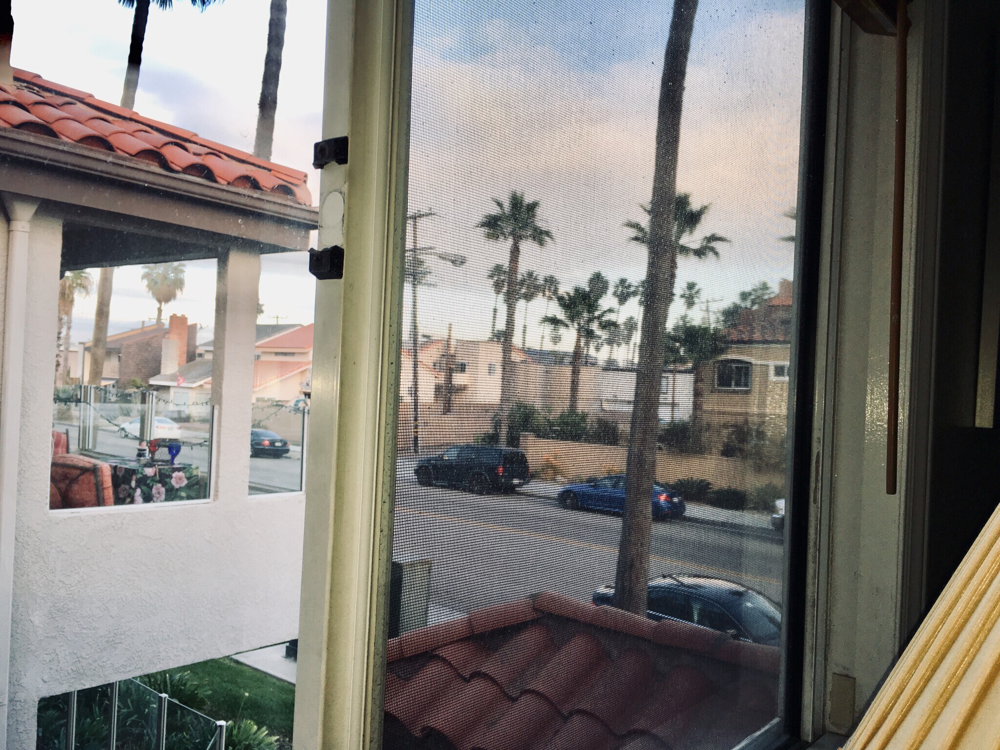 Street view from your FURNISHED GUEST Bedroom with attached full bathroom - 1400 Pacific Coast Hwy