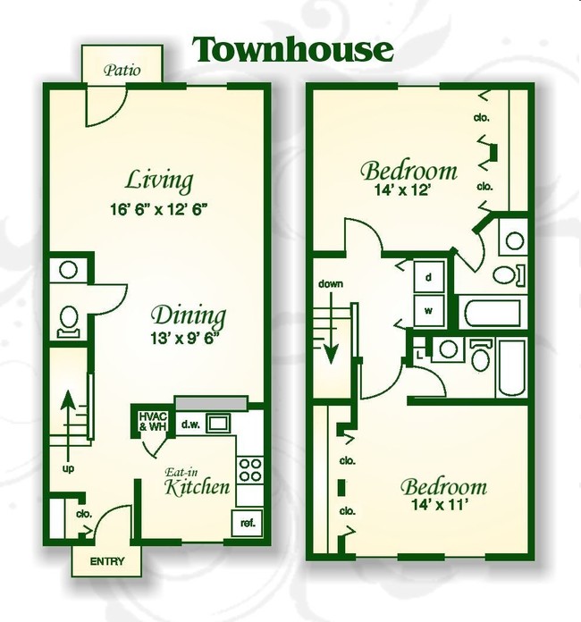 The Wylie Townhouse EIK - Galleria Pointe Apartments and Townhomes