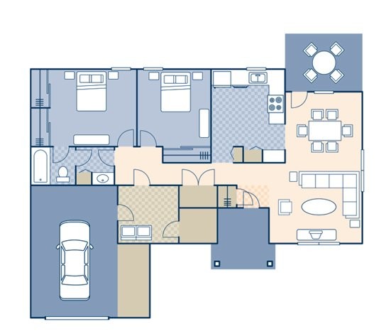 Floorplan - NCBC Gulfport Homes