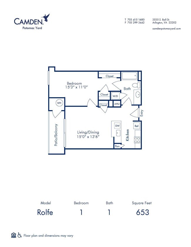 Floorplan - Camden Potomac Yard