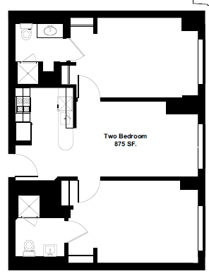 2BR/2BA - Baumhart Hall