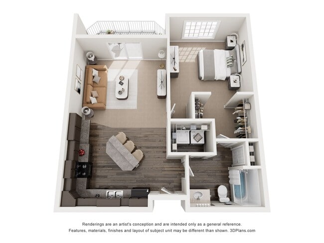Floorplan - Crystal Creek Apartments