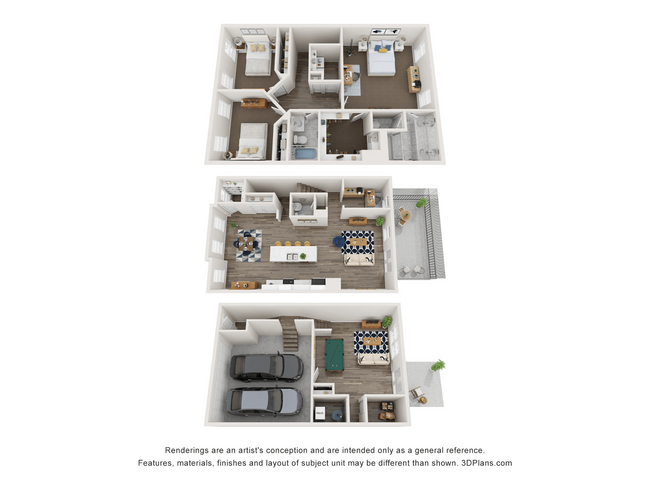 Floorplan - Roseglen Townhomes