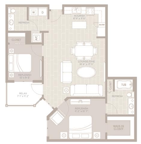 Floorplan - Berkshire Lauderdale By The Sea