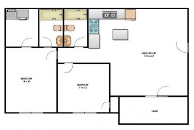 2 Bedroom Apartment - Sanctuary Apartments