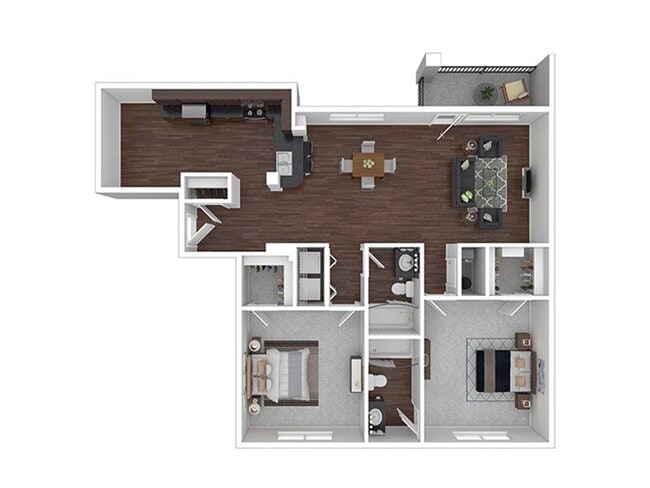 Floorplan - The Braxton at Trolley Square