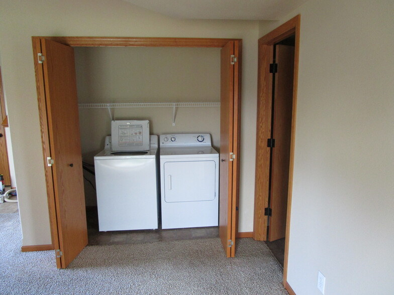 Washer/dryer in lower level (full bath off to right) - 1472 Palisades Dr