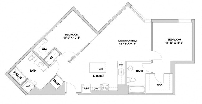 Floorplan - The Modern at Art Place