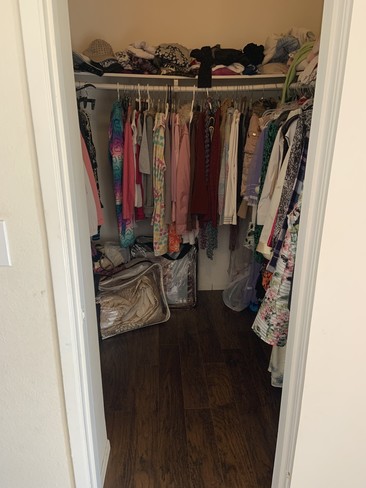 Walk in closet - 10030 Owensmouth Ave