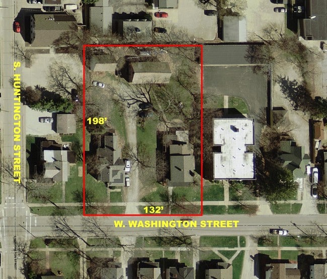 On 0.62 Acres with 82.69' of frontage - 231 W Washington St