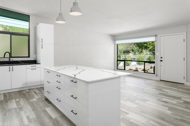 Kitchen Island w Storage - 7440 E Cave Creek Rd