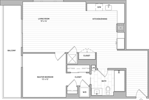 Floorplan - Domain Weho