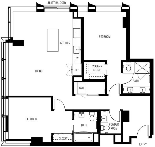 Floorplan - Residences at 11W
