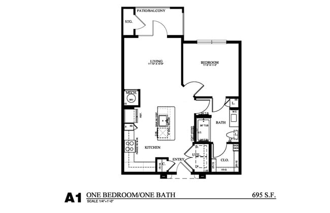 Floorplan - Palladium Garland Senior Living