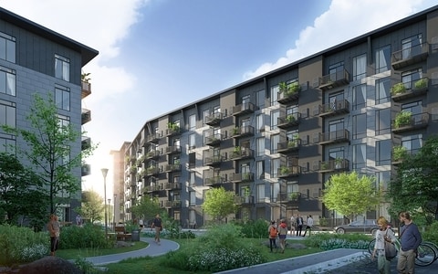 Building Rendering August 2022 - The Oakmark
