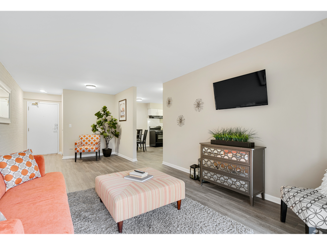 Living Room Area | Apartments For Rent in Mount Prospect Illinois | The Element - The Element