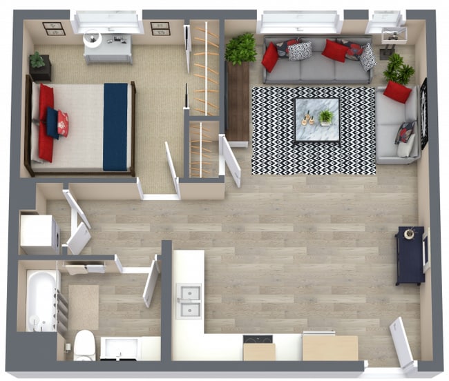 Floorplan - Caraway Apartments