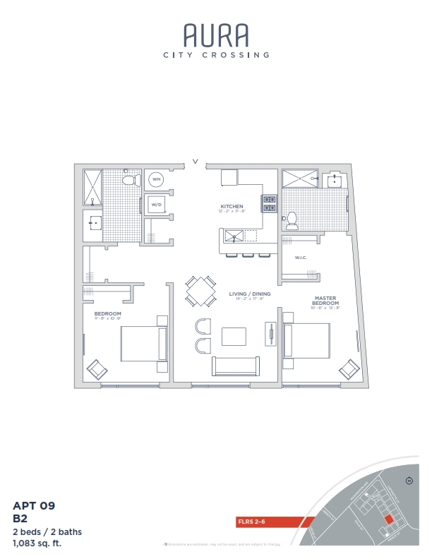 Floorplan - Aura at City Crossing