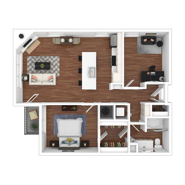 Floorplan - 7166 at Belmar