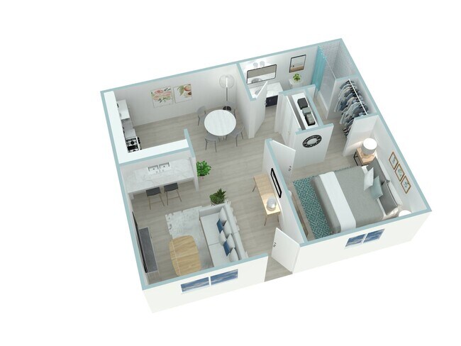 Floorplan - Terre at 1037 Peach