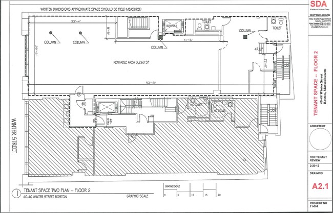 Floorplan - 40-46 Winter Street LLC