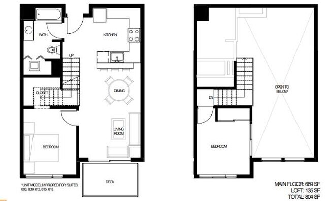 Floorplan - Second and Main