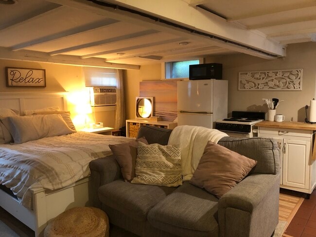 Studio view from inside door - 40 Sumner St