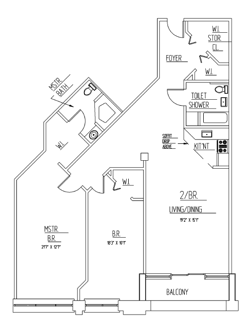 Floorplan - Pistilli Riverview East