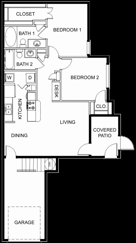 Plan c - Reading Park Apartments