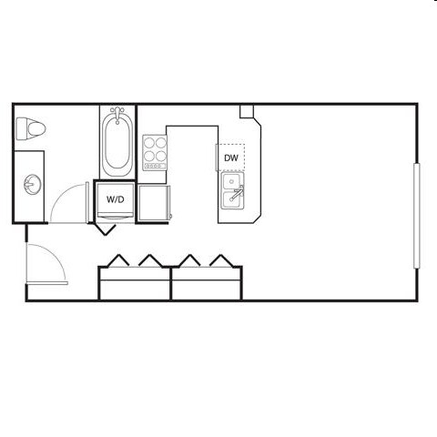 Studio - Eastlake 2851 Apartments