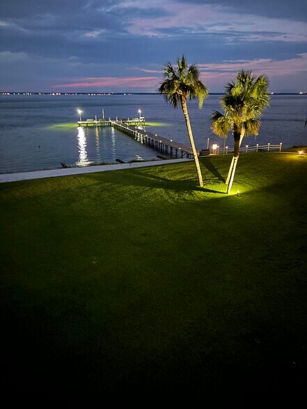 Dusk view from condo - 151 Calhoun Ave