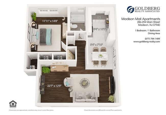 Floorplan - Madison Mall on Main Luxury Apartments