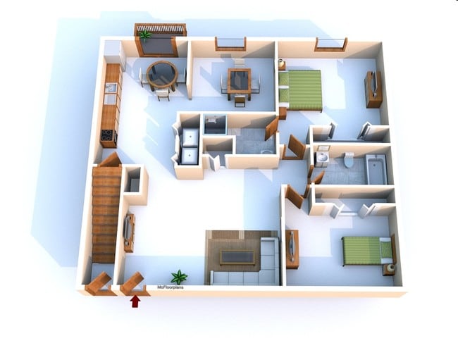 2BR/2BA - Apartments at Waterford