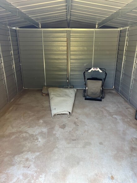 Storage Shed in back yard - 11013 N Brauer Ave