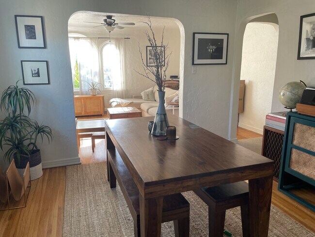 Dining and living rooms - 1215 S Ridgeley Dr