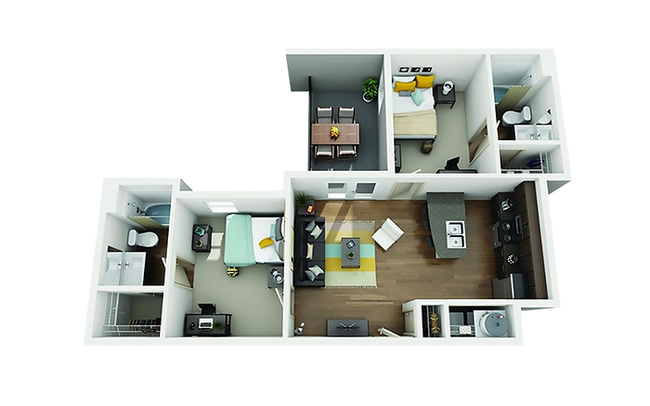B1-33-North-Apartments-Denton-TX - The Lorimer