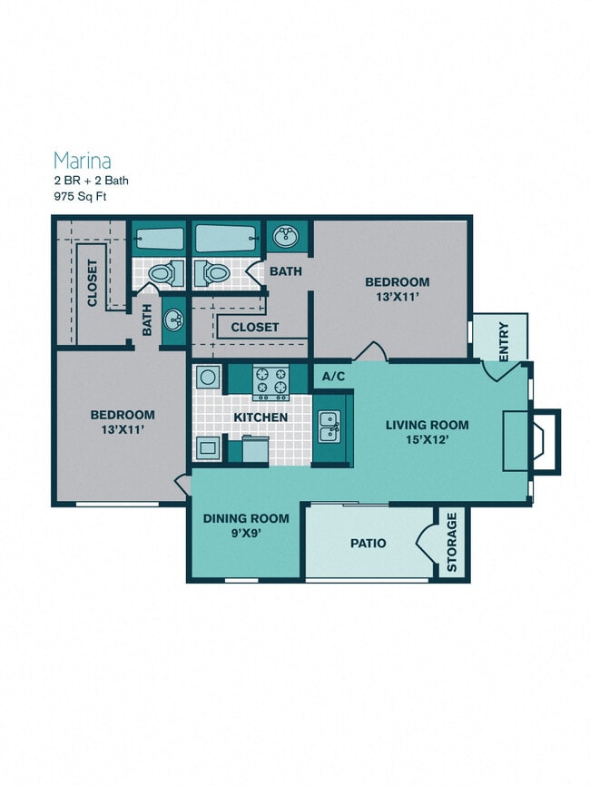 Floorplan - Seacrest Apartments