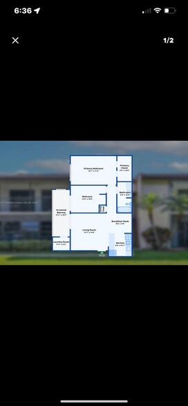 Floorplan - 15492 Lakes of Delray Blvd
