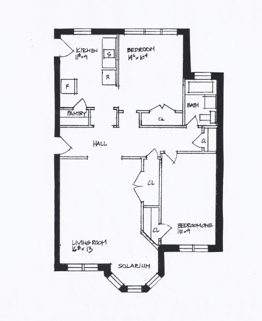 Floorplan - 2212-26 Sherman Ave.