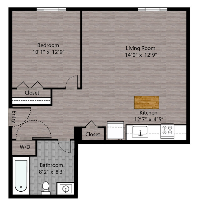 Floorplan - Wrigleyville Lofts