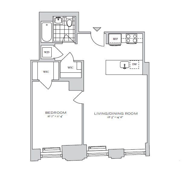 Floorplan - 70 Pine Apartments