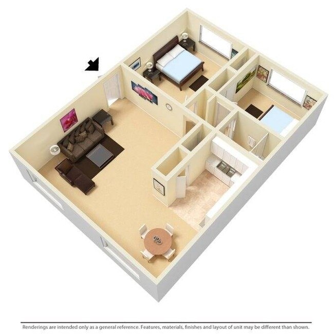 AudubonManor 2BD 1Bath 870sqft - Audubon Manor