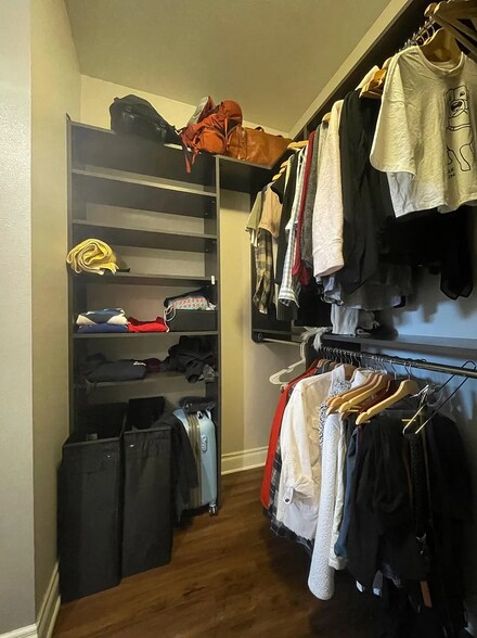 Custom built primary closet - 1700 N Emerson St