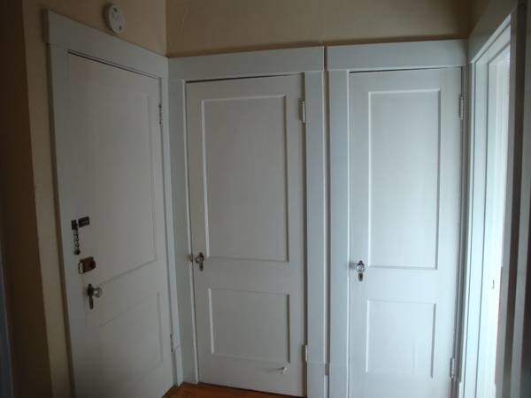 Hallway with closets - 1207 E 9th St